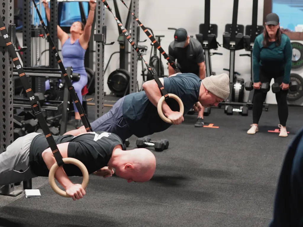 Member training with full range of motion and control