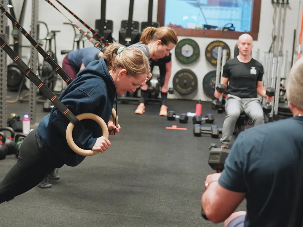 Move Strong member building lean muscle through nutrition and strength training in Kitchener-Waterloo