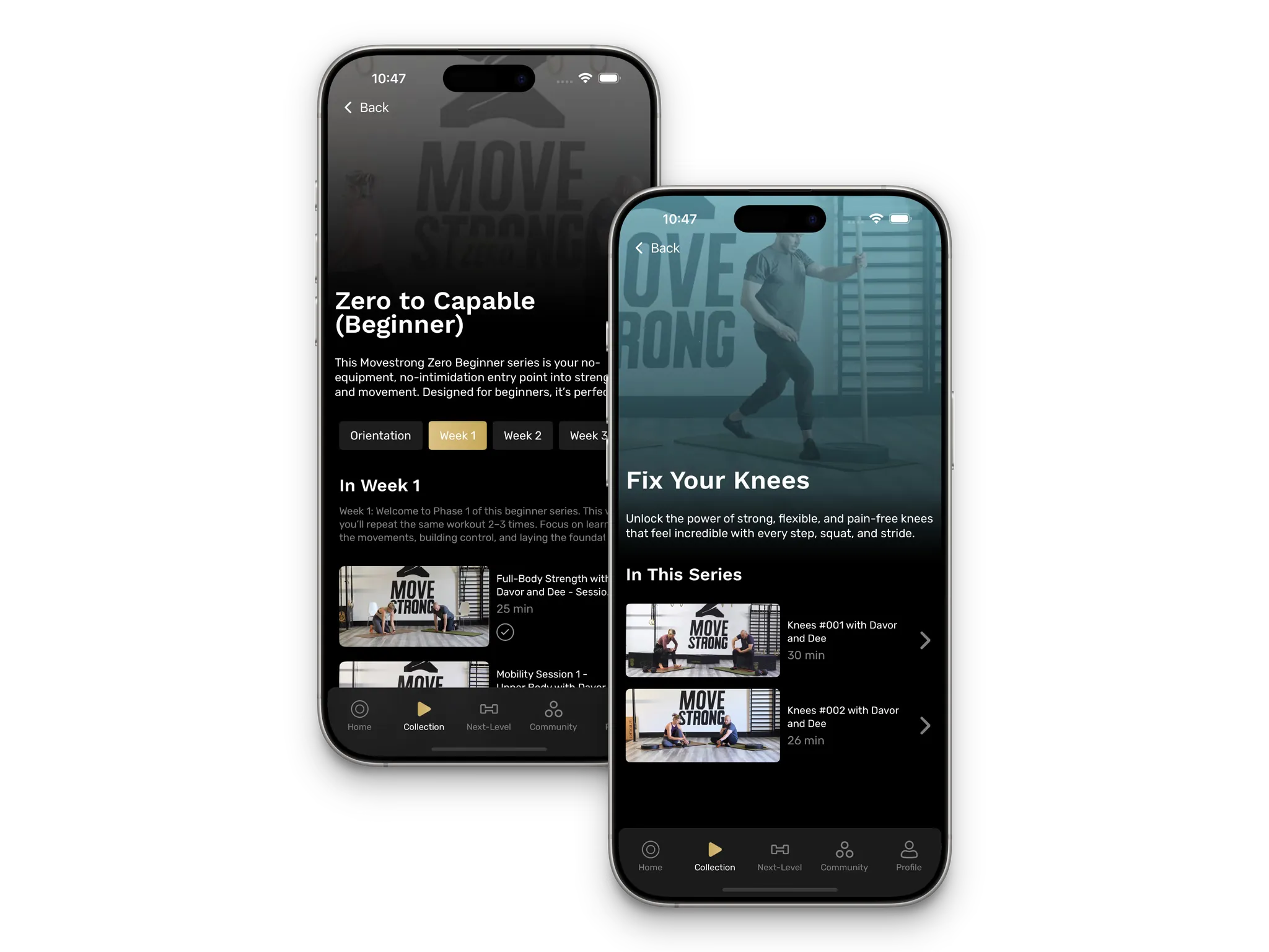 Movestrong App — online training program from Move Strong KW